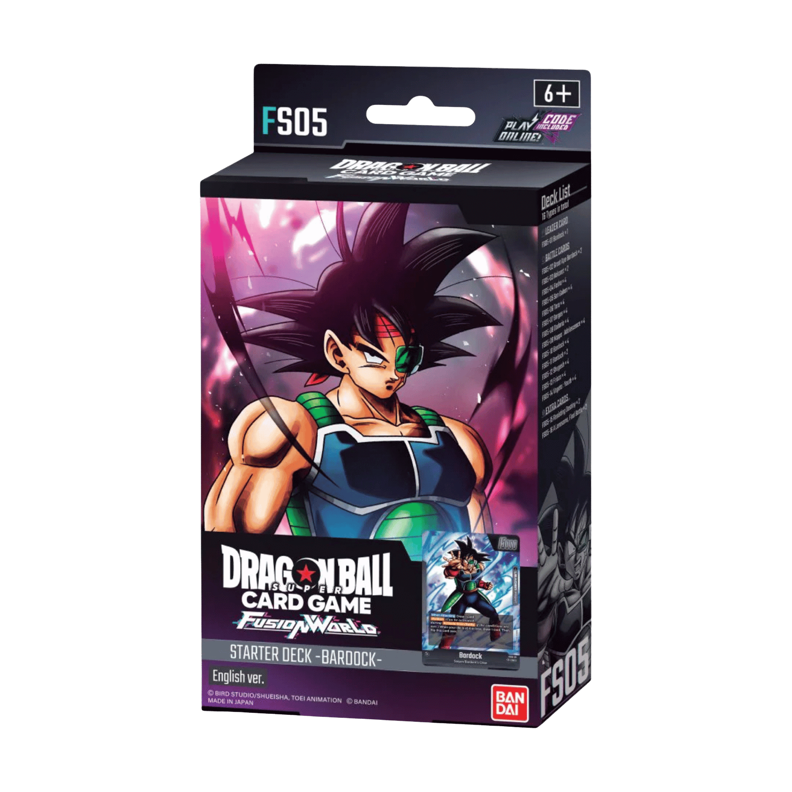 Dragon Ball Super Fusion World · Starter Deck Bardock [FS-05]