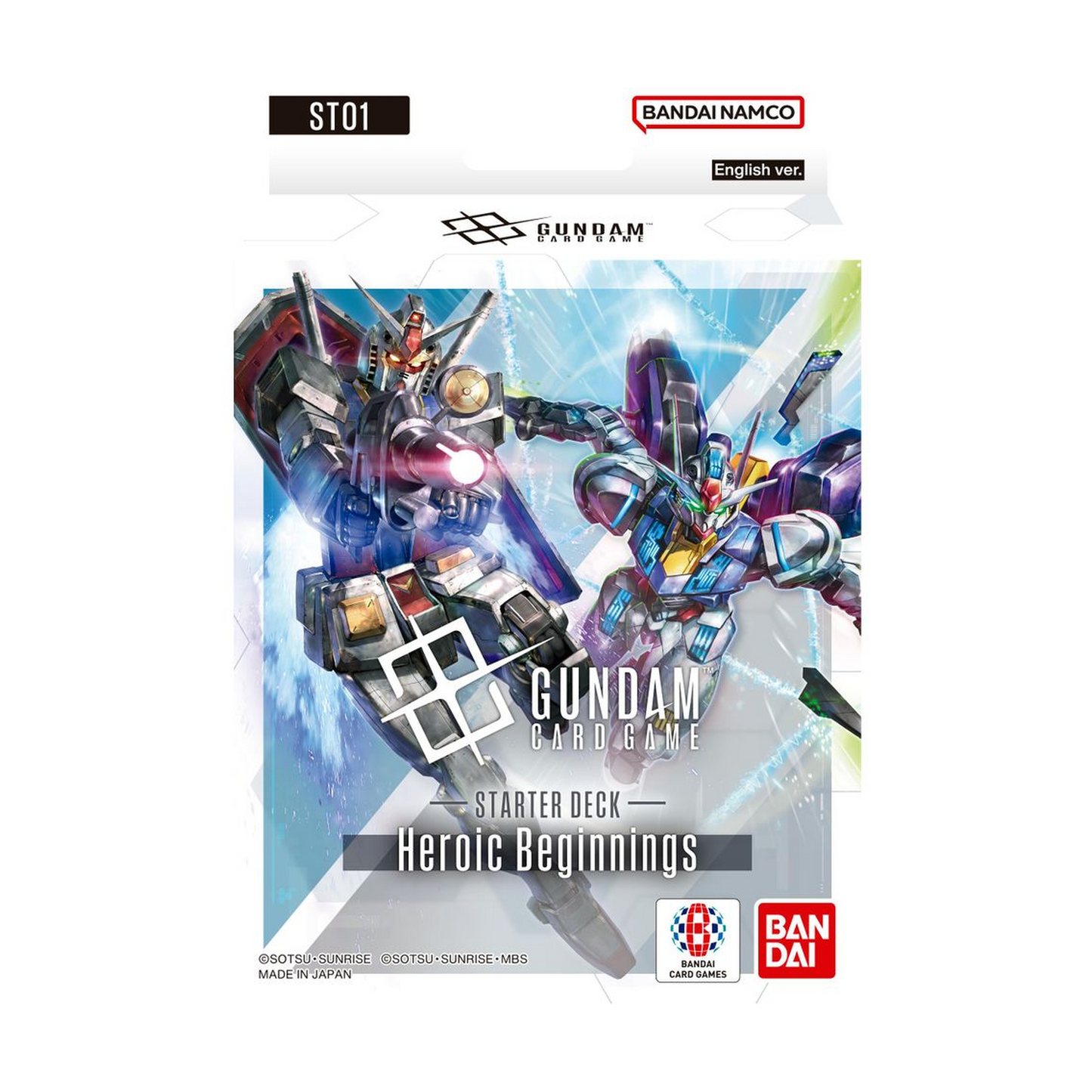 Gundam Card Game · Starter Deck Heroic Beginnings [ST01]